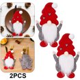 thumbnail image 1 of Soporte para Cubiertos Navidad Adorno Navideño El Papá Noel (sombrero Corazón) 2 Uds., 1 of 4