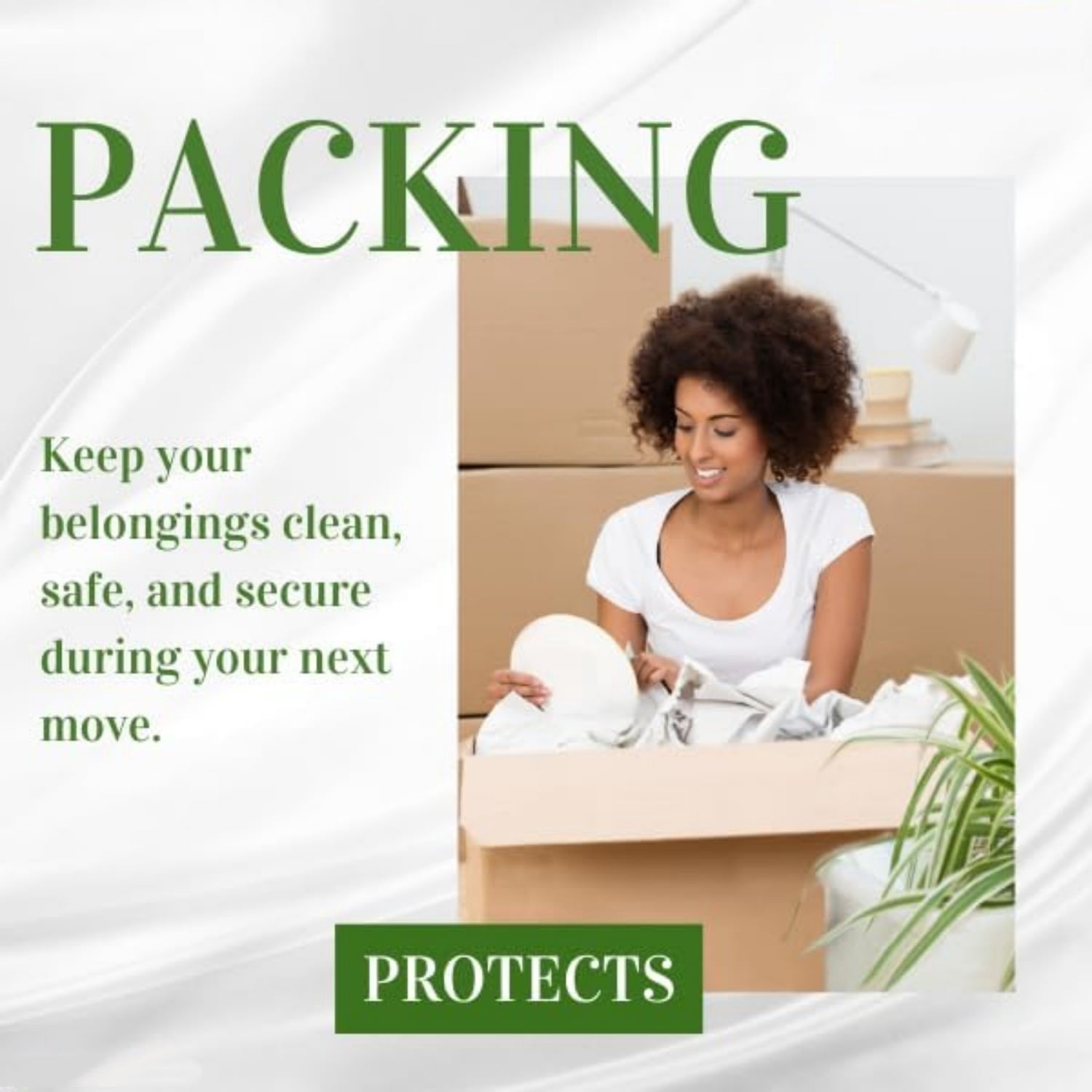 Packing Paper for Moving – 630 Newsprint Packing Paper Sheets – 27” x 17” Paper for Packing Dishes, Shipping, and Moving Supplies – Recyclable Movers’ Paper