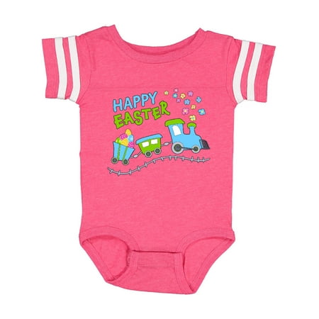 

Inktastic Happy Easter Train Gift Baby Boy or Baby Girl Bodysuit