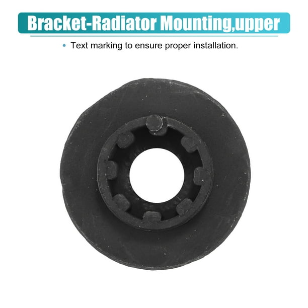 Soillar Upper Radiator Cushion Bushing (2-Pack) – For Toyota Corolla 2009-2019 – Replaces 16523-0T080