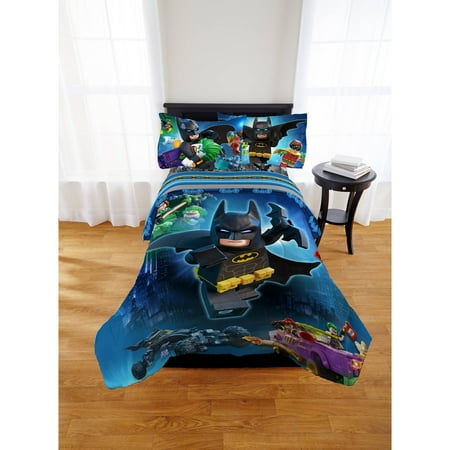 Lego Batman No Way Brozay Twin Full Reversible Comforter Set 1