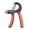 Black Red, variant on Non Slip Hand Gripper Adjsutable Exerciser for Forearm, Fingers, Wrist Workout - Black