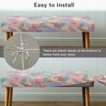 thumbnail image 6 of CHAQLIN Elastic Bench Seat Cover for Home Living Room, Poly Spandex Anti Dust Long Bench Cover with Wear Resistant, 6 of 9