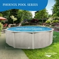 thumbnail image 3 of Aquarian Above Ground Steel Frame Pool Complete DIY Kit, 21' x 52", Phoenix, 3 of 13
