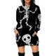 thumbnail image 2 of Sudadera con capucha Yuyangstore Vestido de sudadera negro, 2 of 4