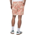thumbnail image 2 of Men's Margaritaville Scarlet San Francisco 49ers Sandwashed Monstera Print Amphib Shorts, 2 of 2