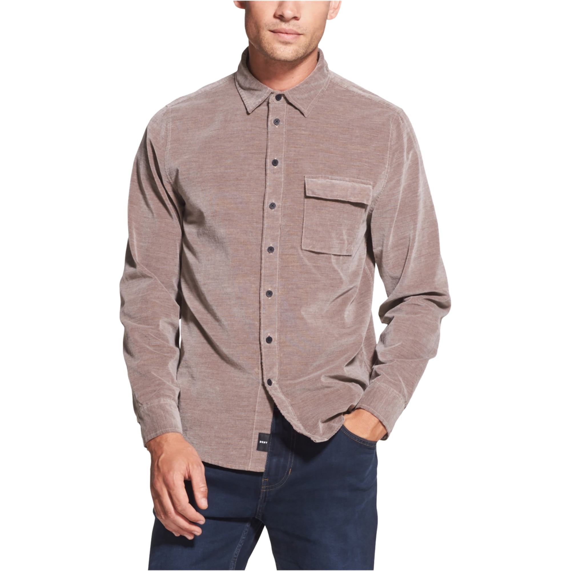 beige button up shirt