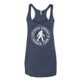 thumbnail image 2 of Wild Bobby Official Bigfoot Search Team Funny Sasquatch Pop Culture Women Tri-Blend Racerback Tank Top, 2 of 6