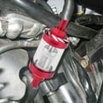 thumbnail image 3 of Metal Glass Inline Gas Oil Fuel Filter 8mm Thread Replacement for Motorcycle (Red), 3 of 5