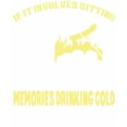 thumbnail image 3 of CafePress - Sitting By The Fire Relaxing And Unwinding T Shirt - Men's Classic Cotton T-Shirts, 3 of 3