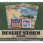 Athlon Sports CTBL-027895 1991 Desert Storm Pro Set - 10 Educational Collectible Cards 36 Count Sealed Wax Box