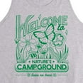 thumbnail image 2 of Instant Message - Camping - Welcome to Nature's Campground - Men's Jersey Tank Top, 2 of 5