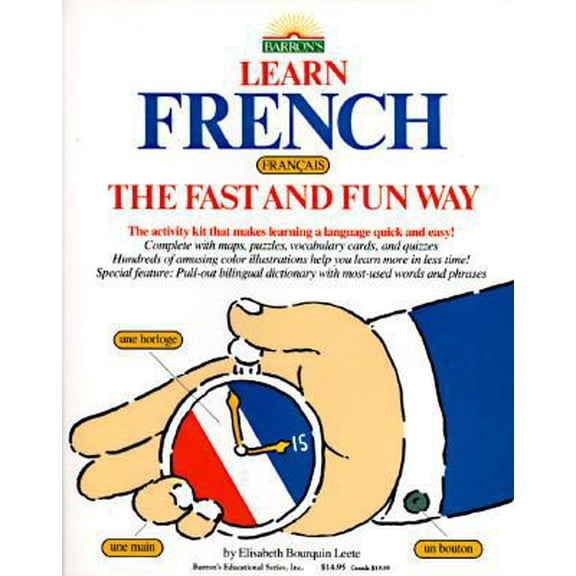 Pre-Owned Learn French the Fast and Fun Way (Learn the fast & fun way) Paperback