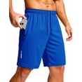 thumbnail image 2 of COOFANDY Men' Gym Workout Shorts Quick Dry Basketball Shorts with Zipper Pockets for Running Casual Activewear, 2 of 6