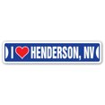 thumbnail image 1 of J'aime Henderson, Nevada Rue Signe nv Ville État Nous Mur Route décor Cadeau, 1 of 1