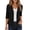 Black, variant on Women Button Down Square Neck 3/4 Sleeve Casual Comfy Basic Loose Stretch Cardigan Vacation Travel Beach Party Top, Beige S