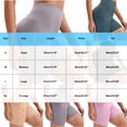thumbnail image 3 of Nmnitkp Gym Shorts Women High Waisted Tummy Control Yoga Shorts, Seamless Compression Biker Shorts with Pockets, Quick Dry Athletic Workout Shorts for Gym & Running Pink,S, 3 of 5