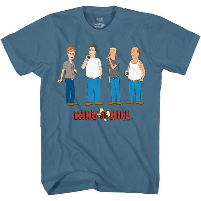 Camiseta King Of The Hill Strickland Propane para Hombre - Denim