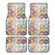 thumbnail image 1 of Fotbe Travel Stamp Juego de 4 Tapetes para Auto con Estampado – Alfombrillas de Goma Reforzada, Diseño Antideslizante, Protección para Todo el Año – Vehículos, Autos, Camionetas y SUVs, 1 of 7
