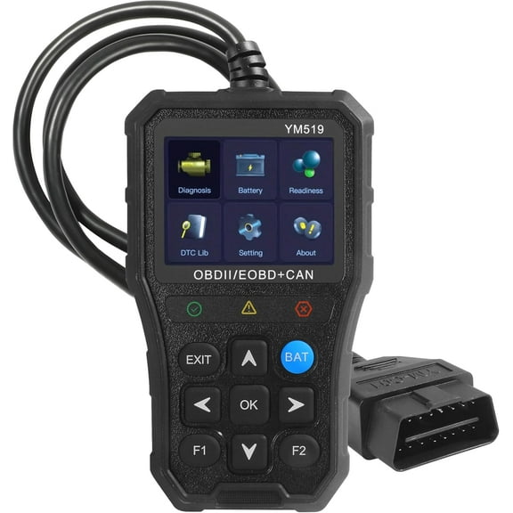 OBD2 Scanner,OBD2 Scanner Diagnostic Tool,Code Reader for Cars and Trucks,Car Accessories Car Scanner,OBD2 Scanner Battery Tester,Check Engine Code Reader,Fit for All Vehicles After 1996