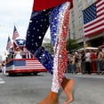 thumbnail image 2 of DHFJKG High Waist Leggings Women 4Th Of July Outfits Tummy Control Workout Yoga Pants Celebrate America's 250Th Anniversary, 2 of 6