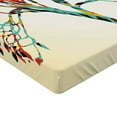 thumbnail image 2 of Ambesonne Vintage Fitted Sheet, Abstract Colorful Tree, Twin Size, Multicolor, 2 of 3