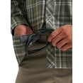 thumbnail image 6 of Wrangler® Men's and Big Mens Outdoor Long Sleeve All Season Stretch Shirt, Sizes S-3XL, 6 of 6