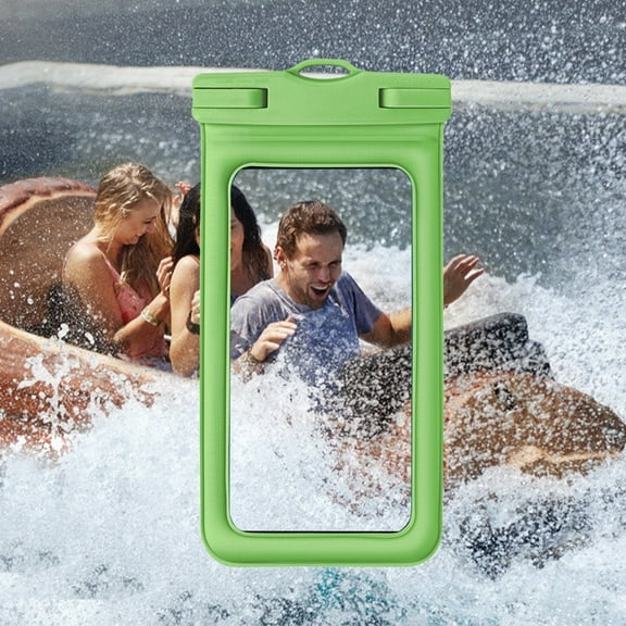 VANLOFE Universal Waterproof Phone Pouch IPX8 Waterproof Phone Case for Beach Underwater Cellphone Dry Bag with Lanyard Fits All Phones Up To 7.2IN