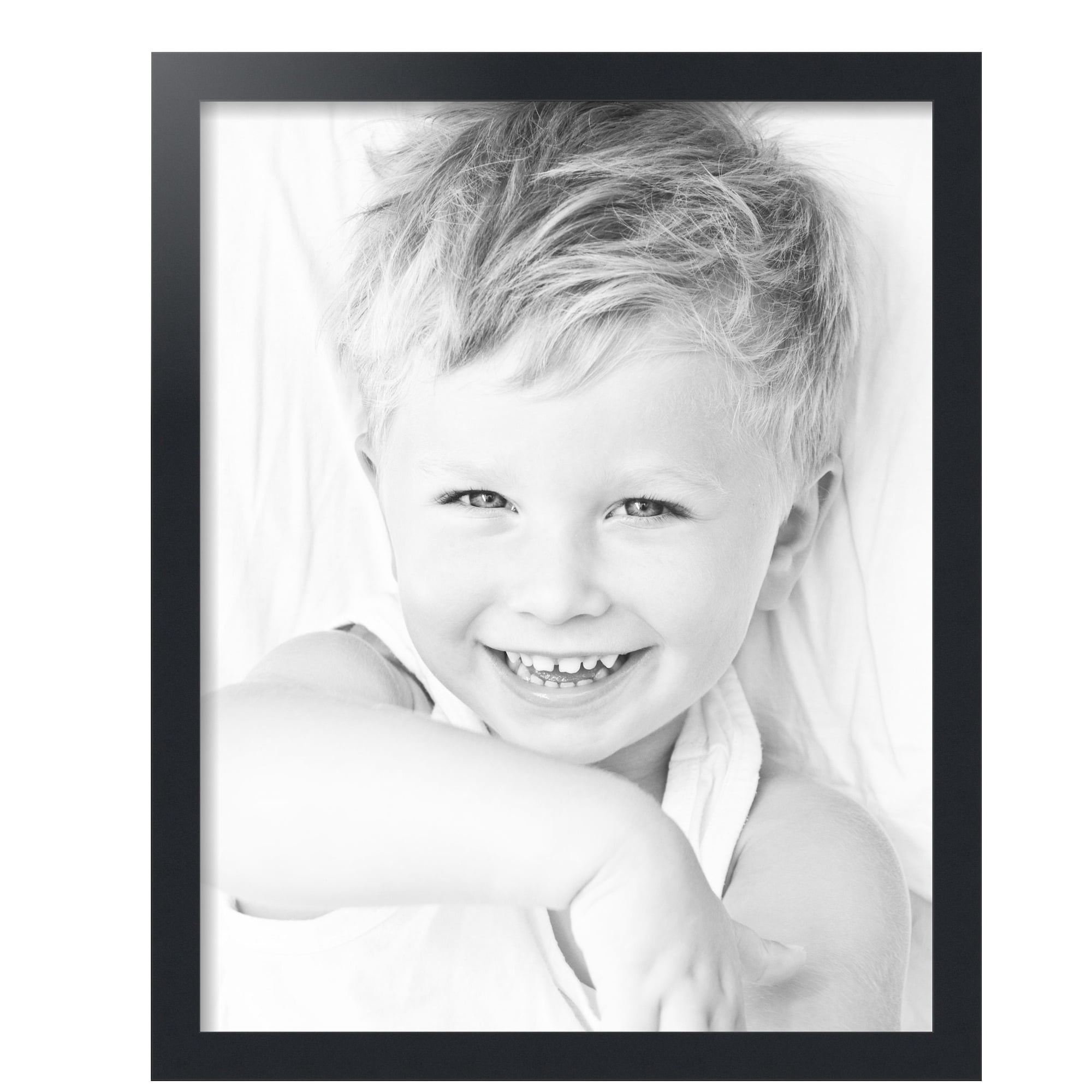 ArtToFrames 19" x 24" Black Picture Frame, 19x24 inch Black MDF Poster Frame (WOM-3926), 2 Pack