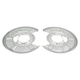 thumbnail image 4 of TRQ Rear Brake Rotor Backing Plate Dust Shield Set Direct Fit for Mercedes Benz Sprinter 2500 3500, 4 of 4