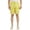 Yellow, variant on Inkmeso Casual Printed Shorts For Mens Elastic Waist Cotton Short With Drawstring Loungewear