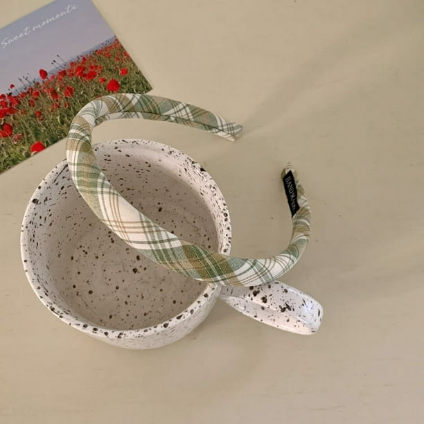 Diadema plisada sencilla para mujer, diadema de alta gama, diadema fina de satén para verano, accesorios para el cabello con sello para lavar el rostro