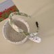 thumbnail image 1 of Diadema plisada sencilla para mujer, diadema de alta gama, diadema fina de satén para verano, accesorios para el cabello con sello para lavar el rostro, 1 of 6