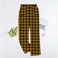 thumbnail image 1 of Puyaiuu Women's Pajama Pants With Pockets Flannel Pajama All kinds of Print Comfy Lounge Pant Fuzzy Sleep Bottoms with Pockets Gift, 1 of 5