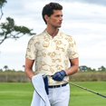 thumbnail image 3 of Fotbe Polo de Golf pour Hommes Motif Cochons Amusants – Chemise de Golf Respirante avec Col Boutonné-TG, 3 of 6
