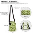 thumbnail image 6 of HELLHERO Polyester Women Shoulder Bag Double Deck Crossbody Bag for Outdoor Travel(Pickle Can and Slice Pattern), 6 of 7