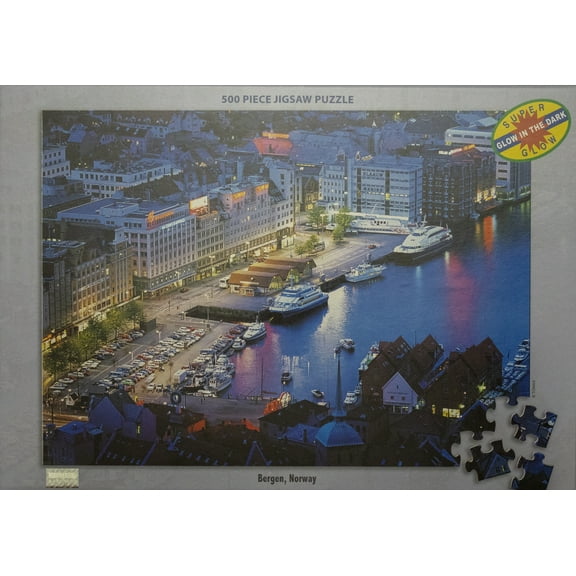 Tomax Jigsaw Puzzle - Bergen, Norway (500 Pieces)