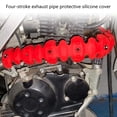 thumbnail image 4 of Flexible Exhaust Heat Shield Motorbikes Head Pipe Guard Modified Accessory Exhaust Insulation Muffler Protections Cover, 4 of 8