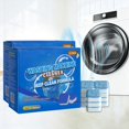 thumbnail image 5 of Drain Cleaning Tablets, Effervescent Odor Remover, 12 Pcs 15g Maintenance Tablets, Residue Cleaner for Sink, Shower, Washing Machine and Sewer for Regular Pipeline Care,Blue, 5 of 8