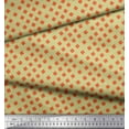 thumbnail image 3 of Soimoi Velvet Fabric Clover Leaves Print Fabric by Yard 58 Inch Wide, 3 of 3