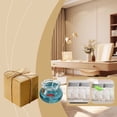 thumbnail image 2 of Mini Fish Tank Candle, Floating Scented Candle for Home Decor, Cozy Room Bathroom Relaxation Gift, Cute Candle with Fish Ornaments 2PCS Blue, 2 of 12