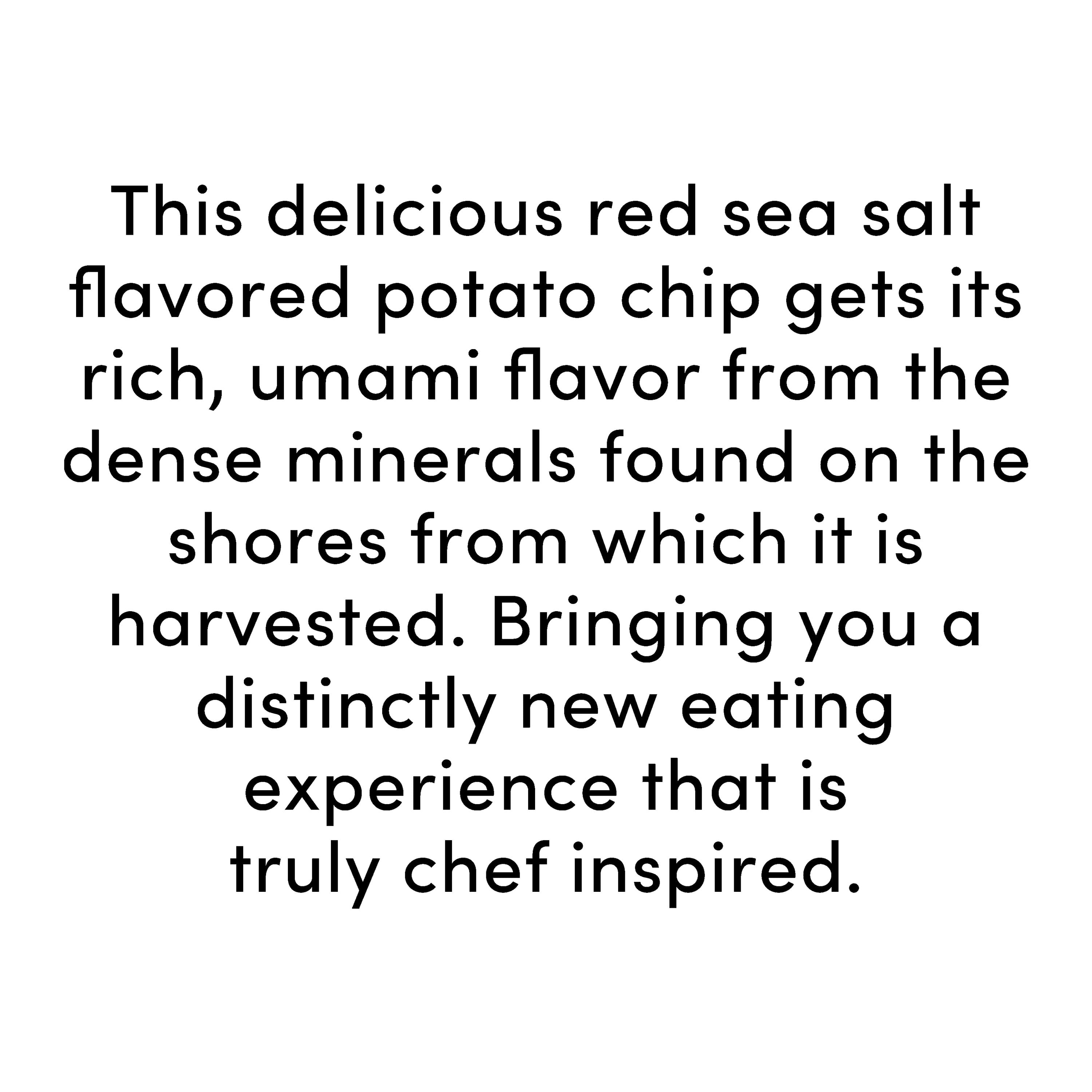 (4 pack) bettergoods Chef Inspired Red Pacific Sea Salt Flavored Potato Chips, 8 oz