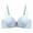 Blue, variant on CFLVAEK Plus Size Bras for Women Underwire Push Up Everyday Bra Comfort Full Figure Tshirt Bras Lightly Lifting Up Bralettes for Big Breasts Beige 100D