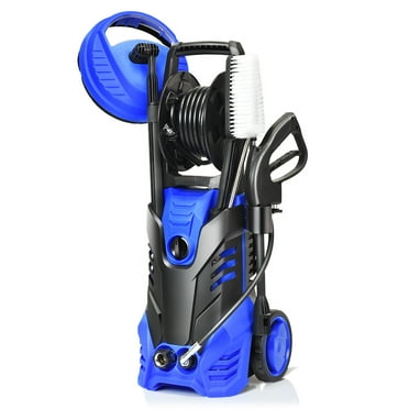 3000 PSI Electric High Pressure Washer with 5 Nozzles and Hose Reel