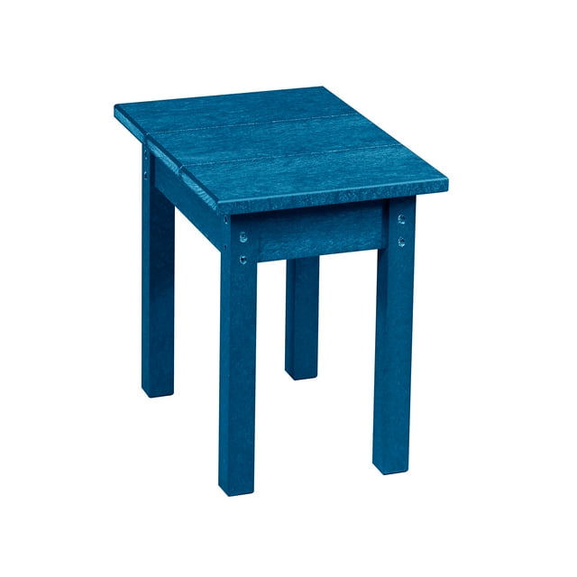 Capterra Casual Petite Table Rectangulaire, Bleu Pacifique, 1 Unité