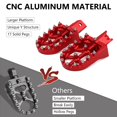 thumbnail image 4 of Estriberas de moto ANXin Universal CNC para CRF RX CR 50-125 cc, 4 of 7