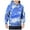 Blue, variant on Men's Loose Fit Hoodie with Tie-Dye Print, Casual Pullover Sweatshirt with Hood, Long Sleeve Streetwear for Fall Winter, Christmas Gift, Daily Comfort Wear,Blue,L