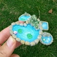 thumbnail image 4 of Adornos De Estanque En Miniatura Para Jardín De Hadas, Accesorios De Jardín En Miniatura De Resina, Decoración De Micro Paisaje Para El Hogar 4 Uds. Inevent HA035721-00, 4 of 6