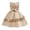Khaki, variant on TBWNWG Girls Sleeveless Sequin Bow Dress Tutu Party Gown Performance Outfit Summer Formal Occasion Wear,Size 9-10 Years