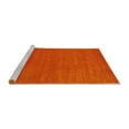 thumbnail image 2 of Ahgly Company Machine Washable Indoor Square Abstract Yellow Contemporary Area Rugs, 5' Square, 2 of 4